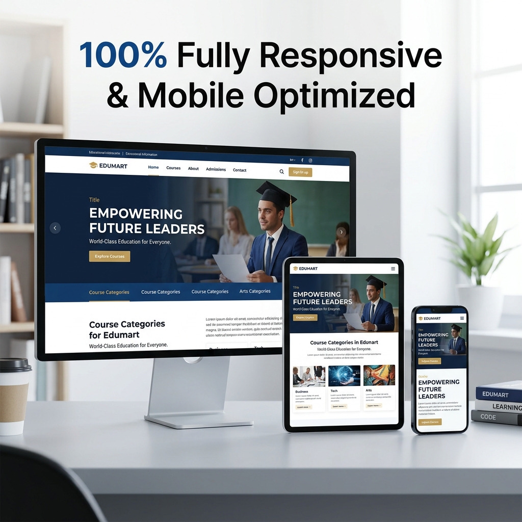 Empower Your Institution with the Education Academy School & College HTML Template